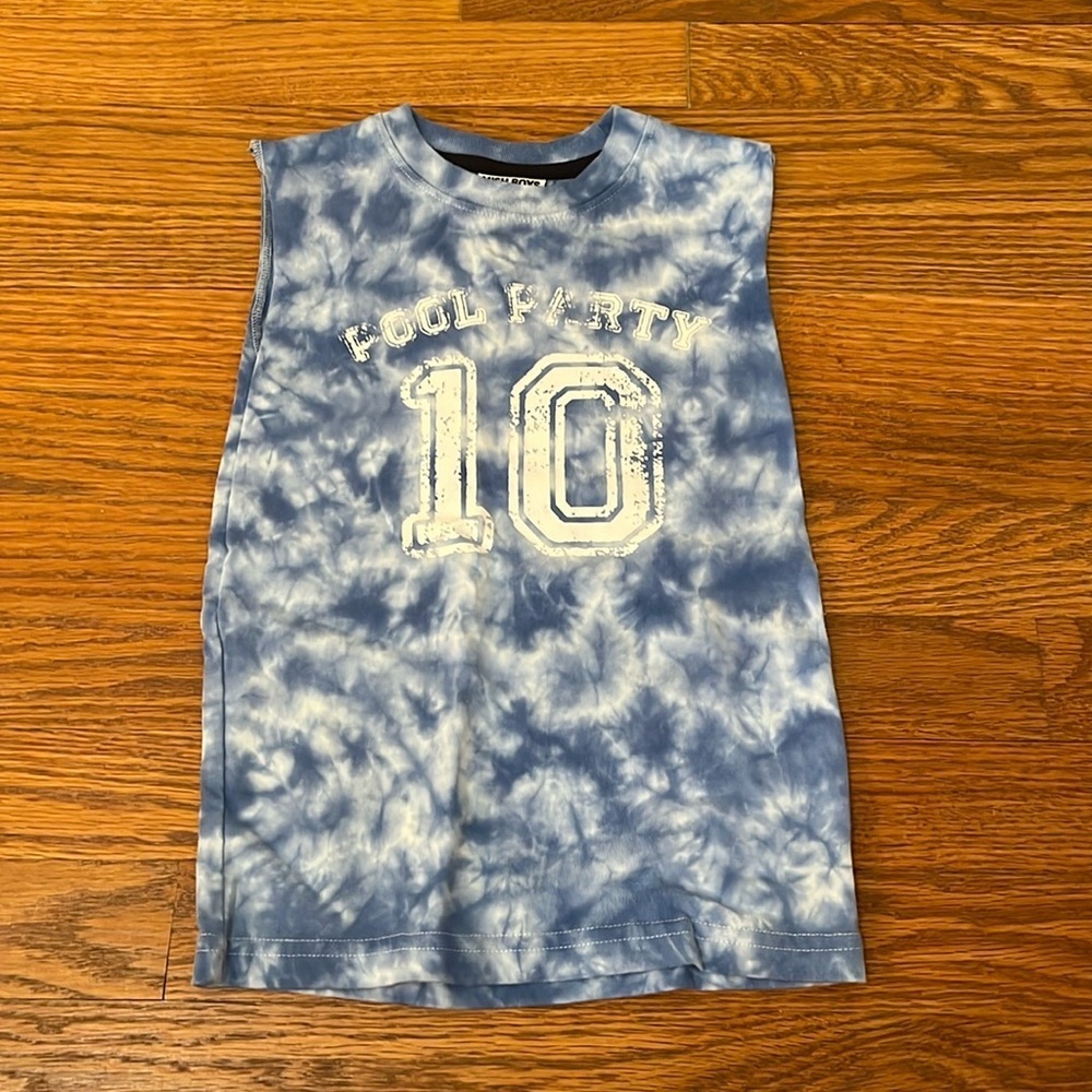 Mish Boys Kid’s Blue Tank Top Size 4